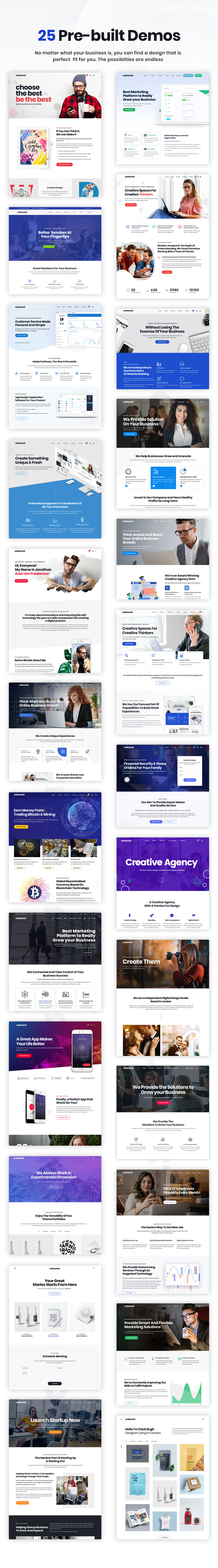 Unbound – Business Agency Multipurpose Theme